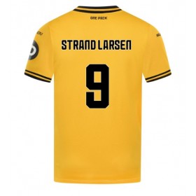 Wolves Jorgen Strand Larsen #9 Hemmakläder 2024-25 Kortärmad